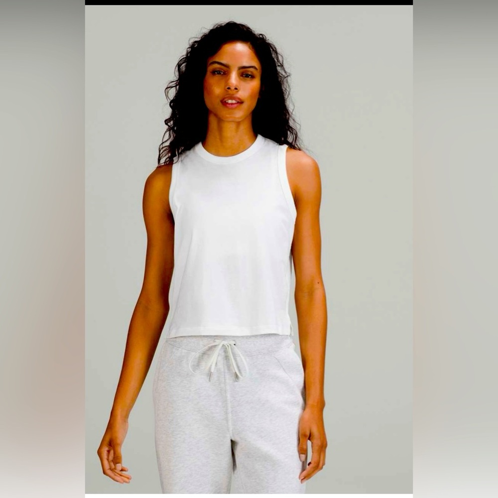 Lululemon Classic-Fit Cotton-Blend Tank Top